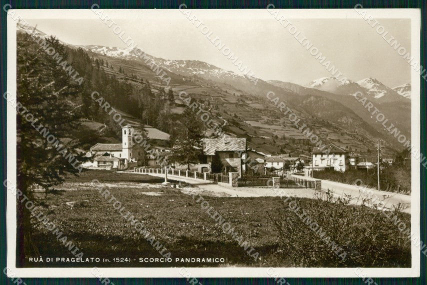 Torino Ruà di Pragelato Foto cartolina MT5158 – fronte