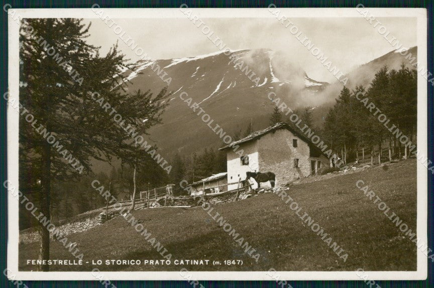 Torino Fenestrelle Prato Catinat Foto cartolina MT5165 – fronte