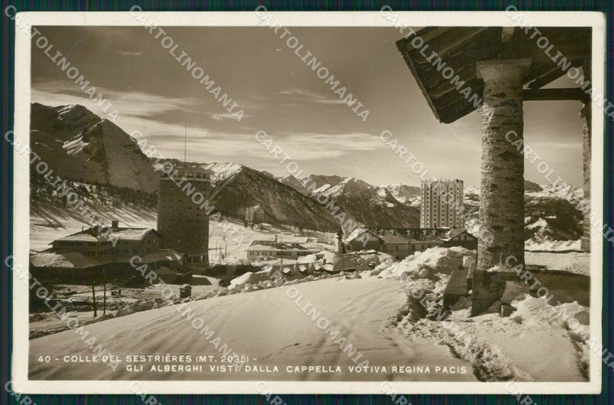 Torino Sestriere Sestrieres Colle del Foto cartolina MT5173 – fronte
