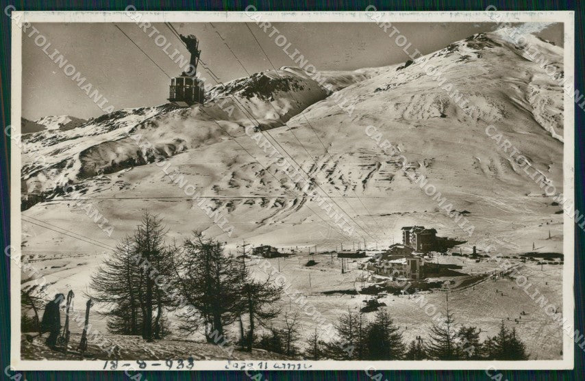 Torino Sestriere Sestrieres Funivie Foto cartolina MT5183 – fronte