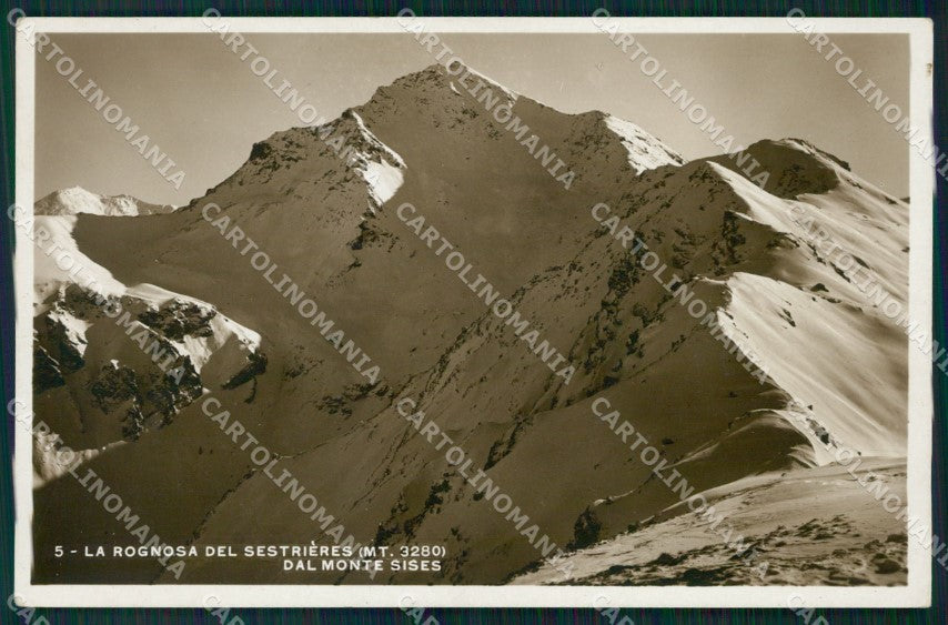 Torino Sestriere Sestrieres La Rognosa Foto cartolina MT5186 – fronte