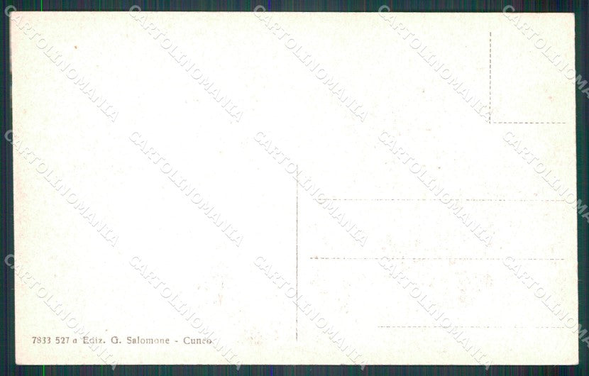 Cuneo città Via Roma cartolina MT5189 – retro