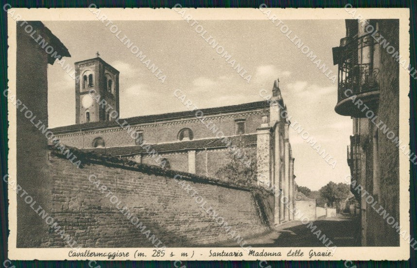 Cuneo Cavallermaggiore Santuario Madonna delle Grazie cartolina MT5196 – fronte