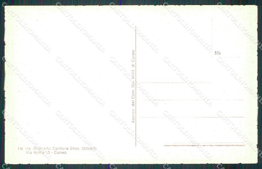 Cuneo Cavallermaggiore Santuario Madonna delle Grazie cartolina MT5196 – retro