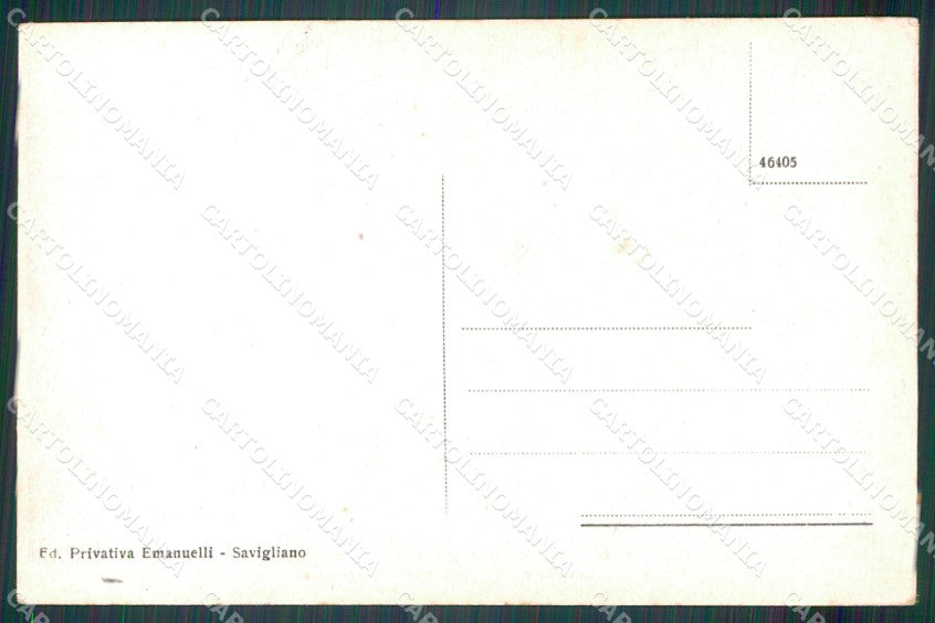 Cuneo Savigliano Piazza Santorre Santarosa cartolina MT5200 – retro