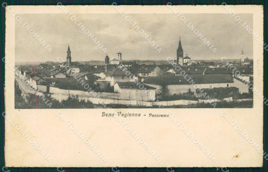 Cuneo Bene Vagienna Panorama PIEGHINA cartolina MT5211 – fronte
