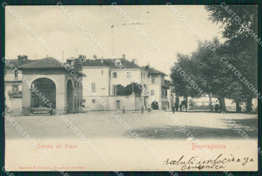 Cuneo Bene Vagienna ABRASA cartolina MT5215 – fronte
