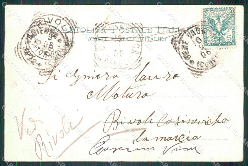 Cuneo Bene Vagienna ABRASA cartolina MT5215 – retro