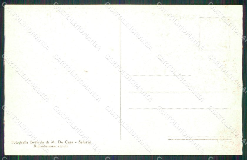 Cuneo Staffarda di Revello Abbazia cartolina MT5222 – retro