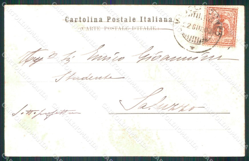 Cuneo città Madonna dell'Olmo cartolina MT5244 – retro