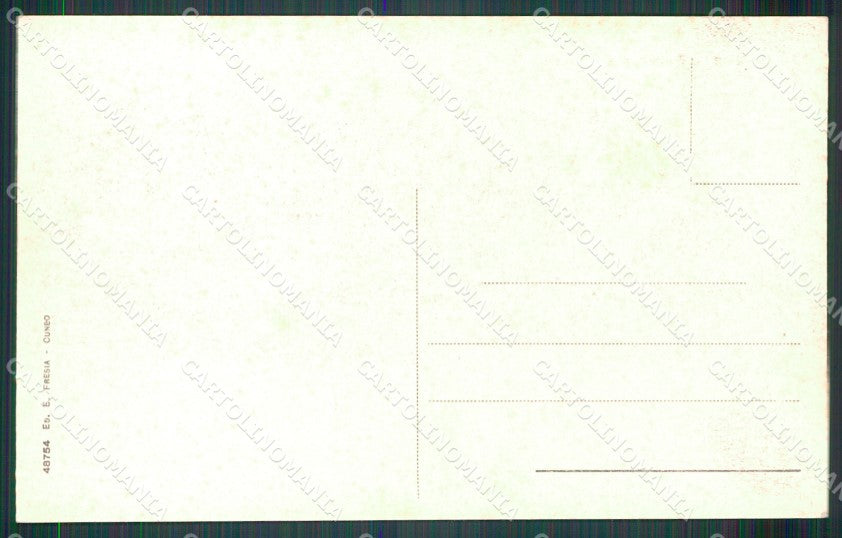Cuneo città Panorama Treno cartolina MT5251 – retro