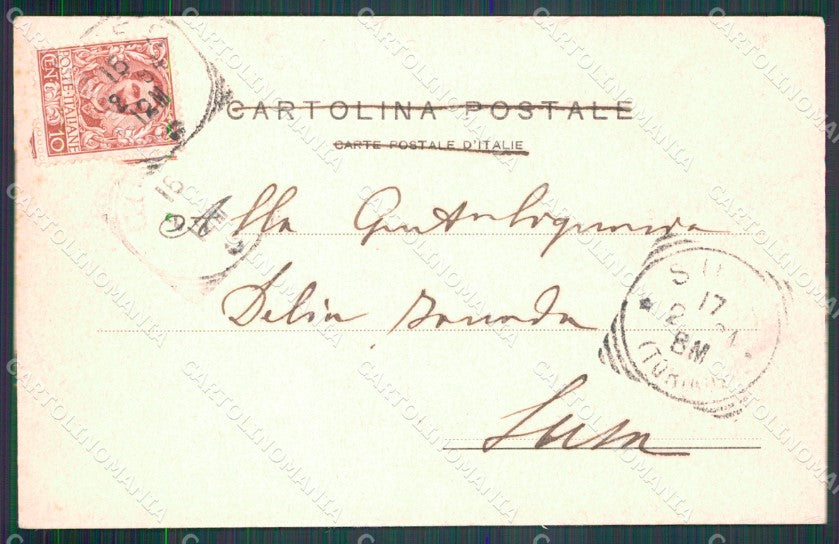 Cuneo città Madonna della Riva cartolina MT5253 – retro