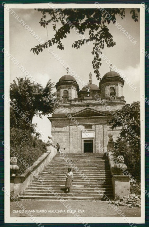 Cuneo città Santuario Madonna della Riva Foto cartolina MT5264 – fronte