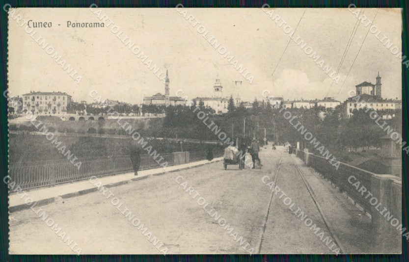 Cuneo città Panorama cartolina MT5273 – fronte