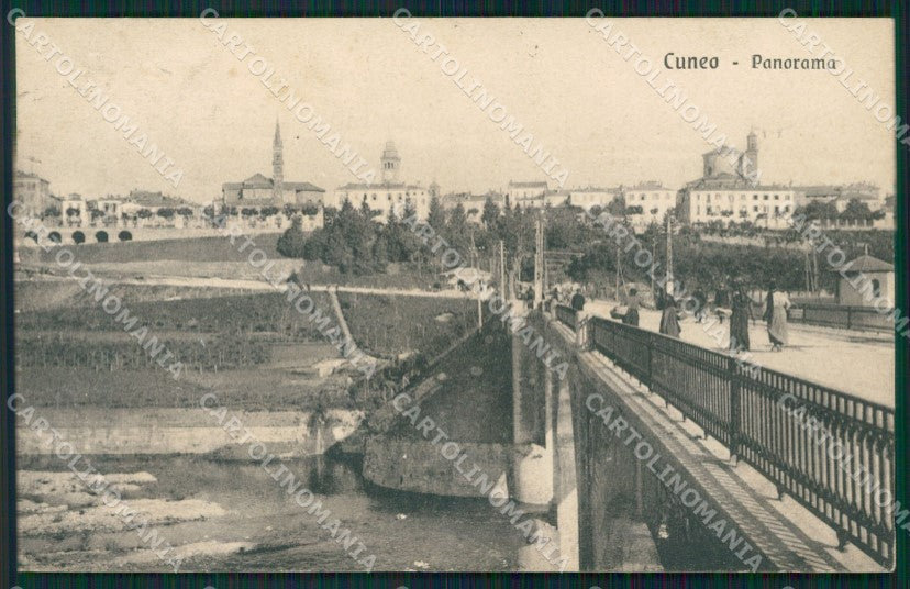 Cuneo città Panorama FORO cartolina MT5275 – fronte