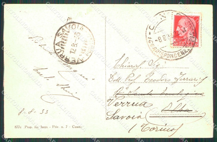 Cuneo Città Corso Umberto cartolina MT5302 – retro