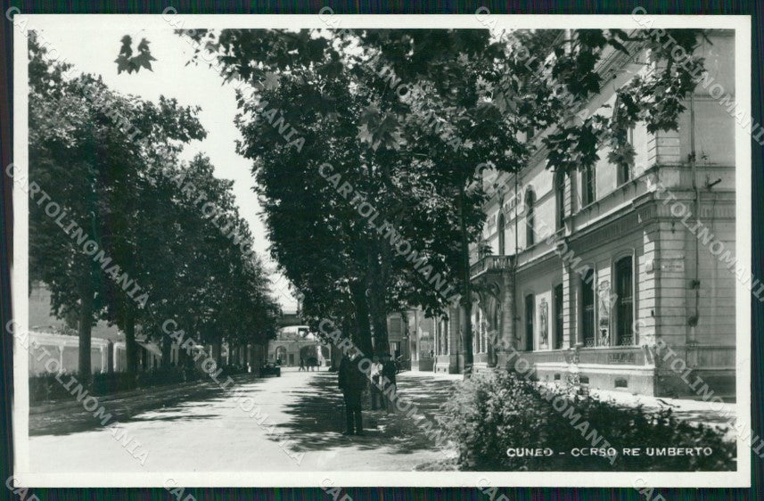 Cuneo Città Corso Re Umberto Foto cartolina MT5306 – fronte