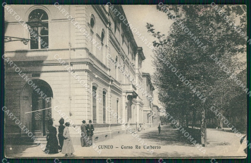 Cuneo Città Corso Re Umberto cartolina MT5307 – fronte