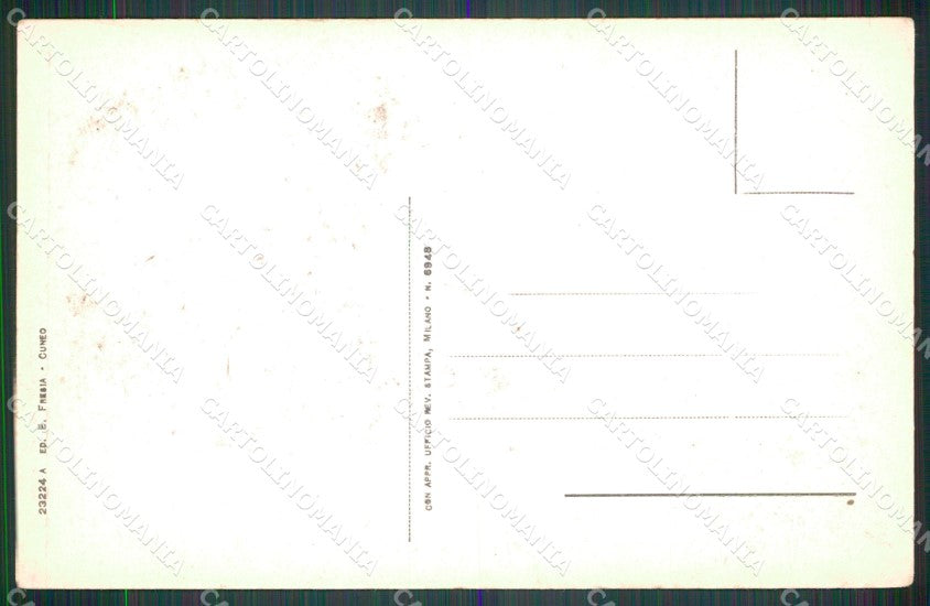 Cuneo Città Corso Re Umberto cartolina MT5307 – retro