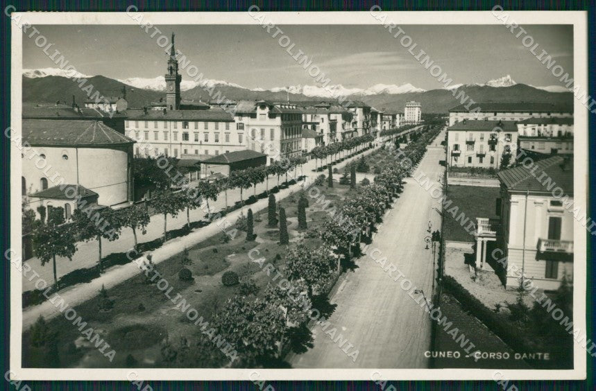 Cuneo Città Corso Dante Foto cartolina MT5312 – fronte