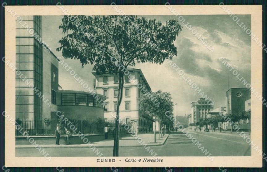 Cuneo Città Corso IV Novembre cartolina MT5318 – fronte