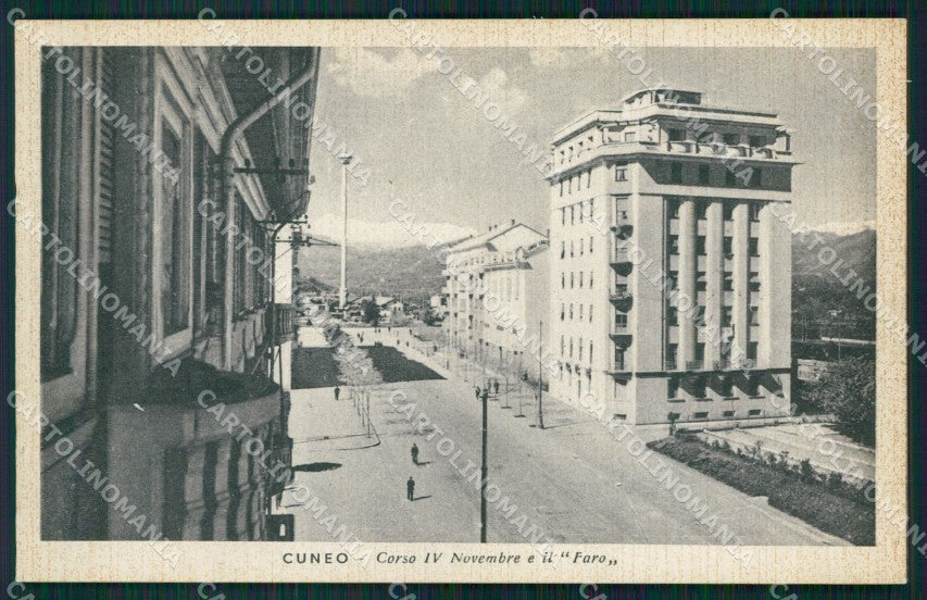 Cuneo Città Corso IV Novembre cartolina MT5320 – fronte