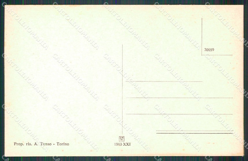 Cuneo Città Casa della Madre Fanciullo cartolina MT5321 – retro