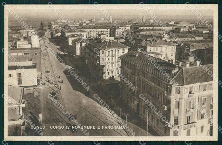 Cuneo Città Corso IV Novembre cartolina MT5323 – fronte