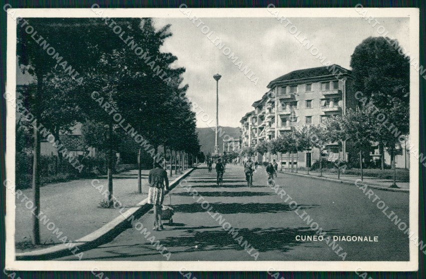Cuneo Città Diagonale Foto cartolina MT5325 – fronte