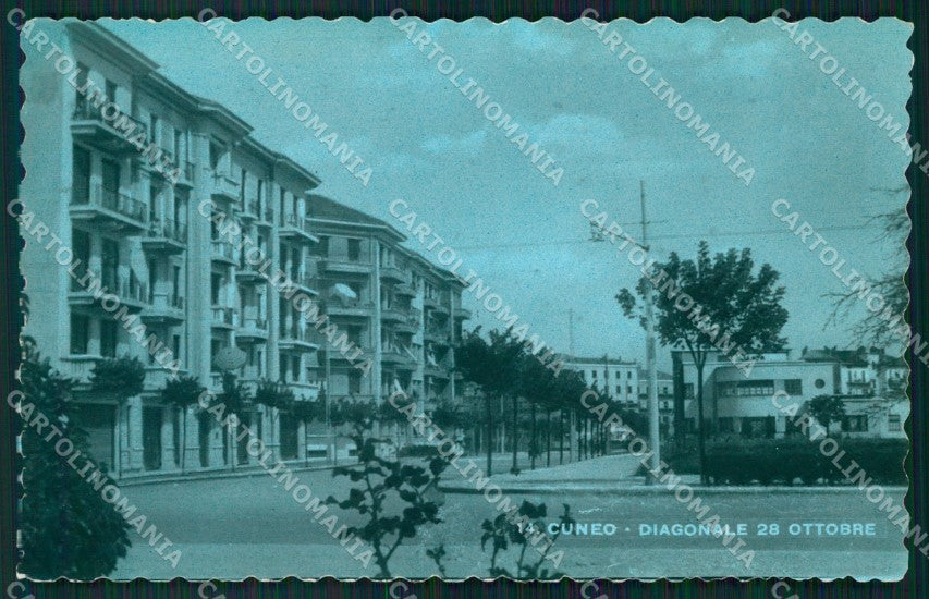Cuneo Città Diagonale Foto cartolina MT5326 – fronte