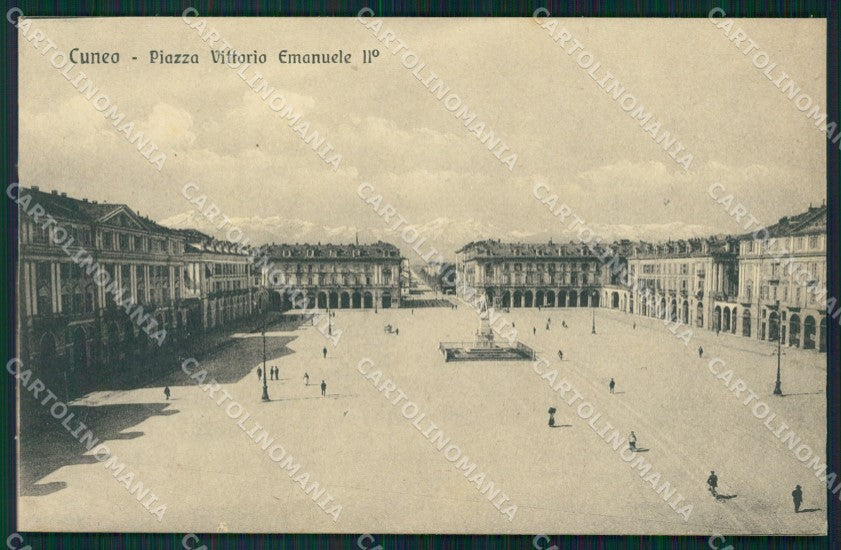 Cuneo Città Piazza Vittorio Emanuele II cartolina MT5343 – fronte