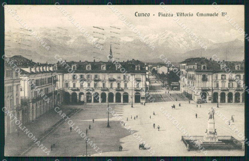 Cuneo Città Piazza Vittorio Emanuele II cartolina MT5349 – fronte