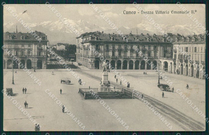 Cuneo Città Piazza Vittorio Emanuele II cartolina MT5350 – fronte