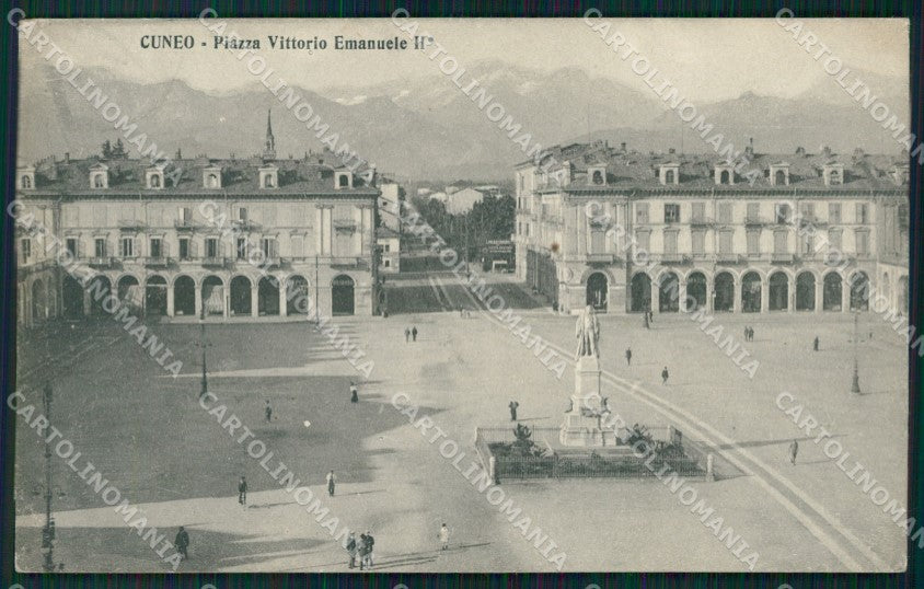 Cuneo Città Piazza Vittorio Emanuele II cartolina MT5352 – fronte