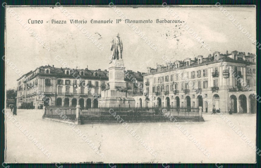 Cuneo Città Piazza Vittorio Emanuele II cartolina MT5357 – fronte