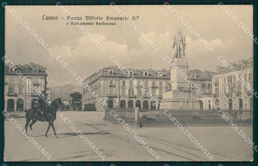 Cuneo Città Piazza Vittorio Emanuele II cartolina MT5358 – fronte