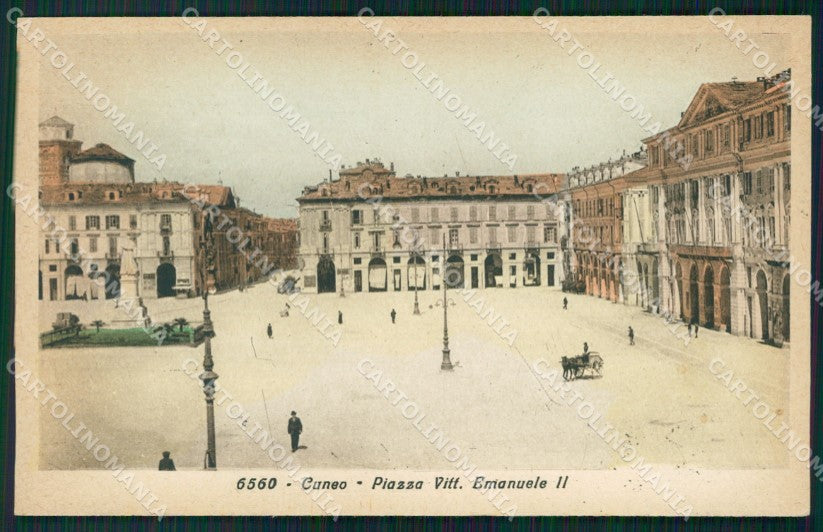 Cuneo Città Piazza Vittorio Emanuele II cartolina MT5367 – fronte