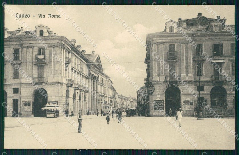 Cuneo Città Via Roma cartolina MT5371 – fronte