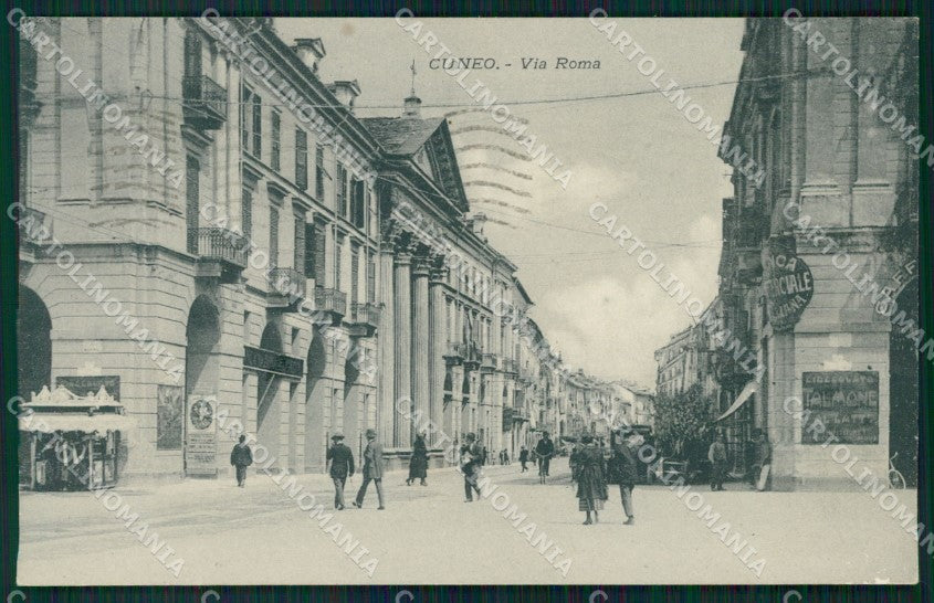 Cuneo Città Via Roma cartolina MT5375 – fronte
