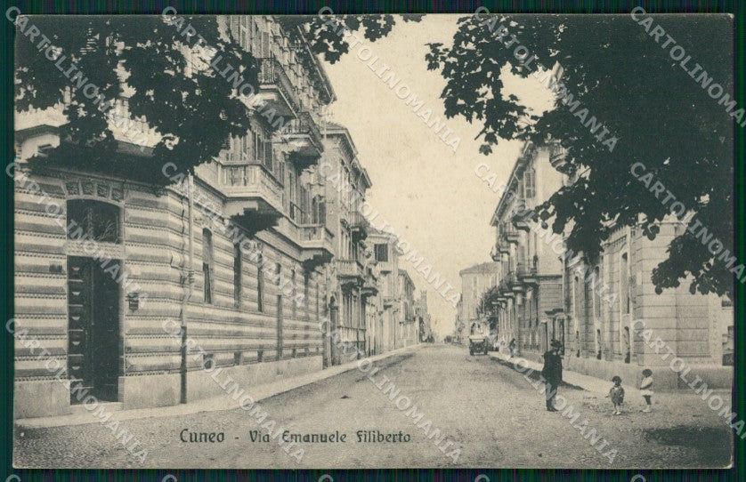 Cuneo Città Via Emanuele Filiberto cartolina MT5378 – fronte