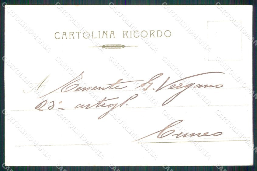 Cuneo Città Cattedrale cartolina MT5384 – retro
