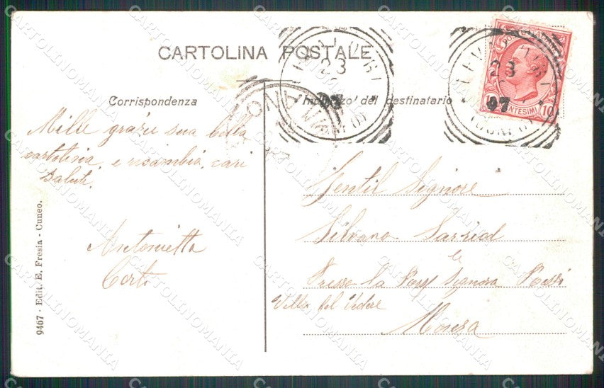 Cuneo Città Corso Nizza cartolina MT5408 – retro