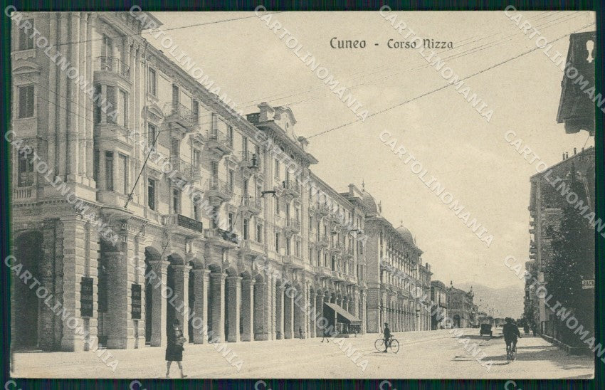 Cuneo Città Corso Nizza cartolina MT5409 – fronte