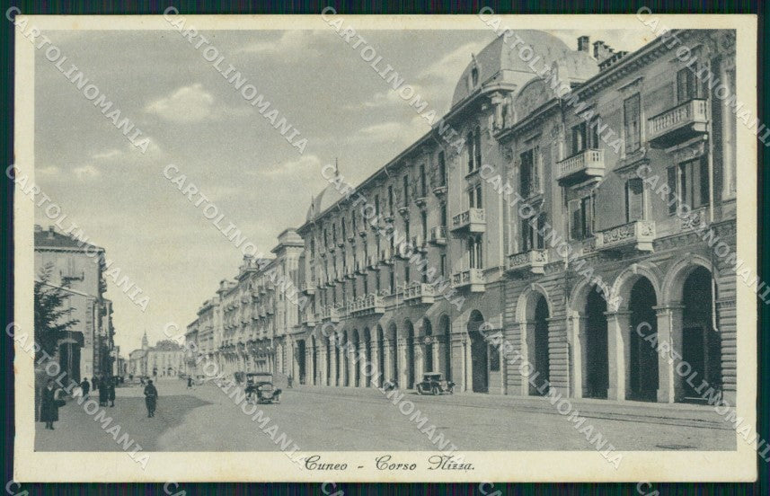 Cuneo Città Corso Nizza cartolina MT5411 – fronte