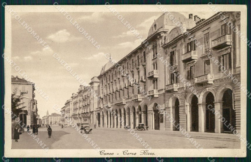 Cuneo Città Corso Nizza cartolina MT5412 – fronte