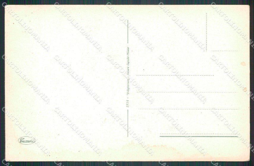 Cuneo Città Chiesa del Sacro Cuore cartolina MT5421 – retro