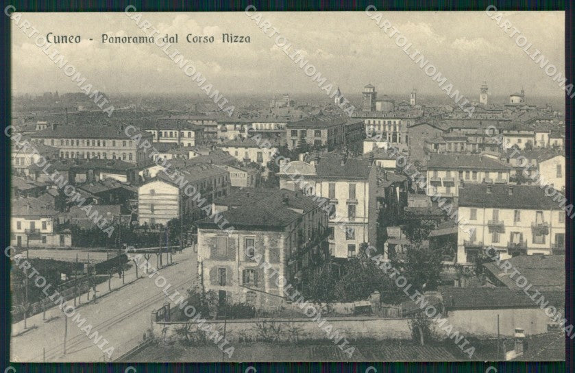 Cuneo Città Corso Nizza Panorama cartolina MT5424 – fronte