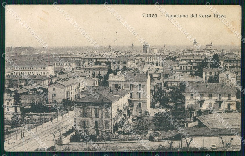Cuneo Città Corso Nizza Panorama cartolina MT5425 – fronte