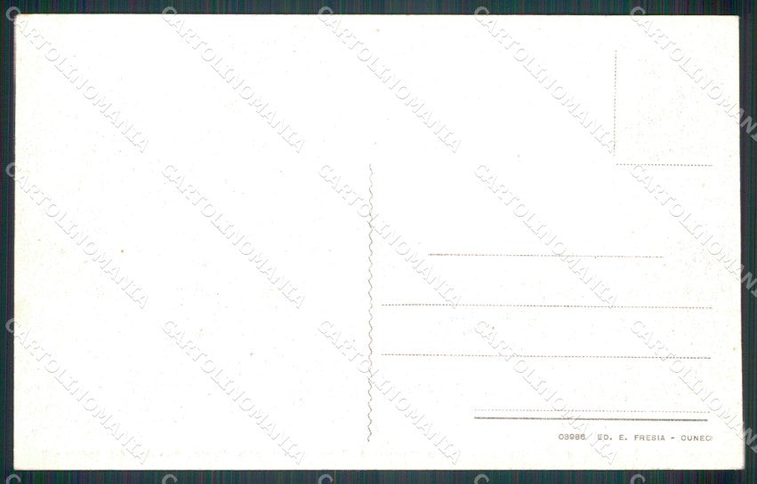 Cuneo Città Palazzo Municipale Persico cartolina MT5430 – retro