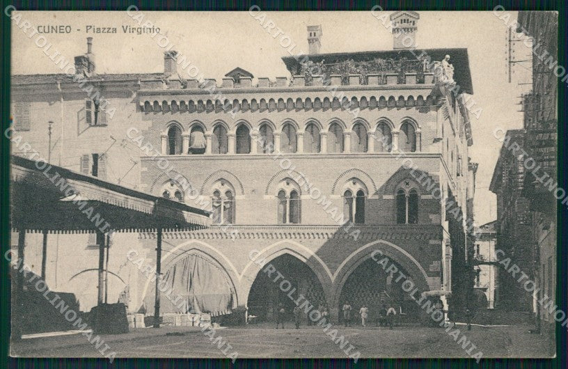 Cuneo Città Piazza Virginio cartolina MT5444 – fronte